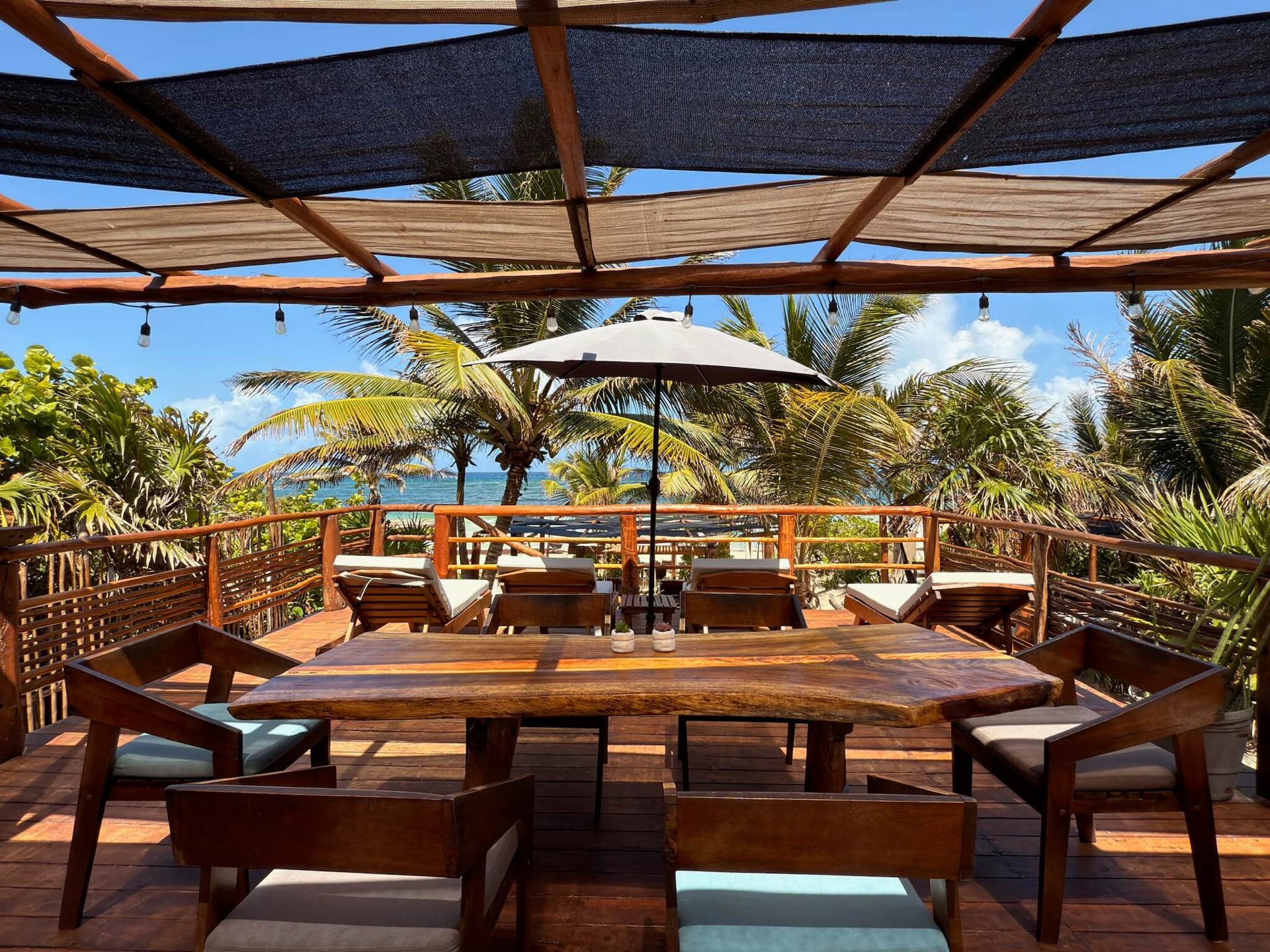 VIP Private Deck at Hayhu
